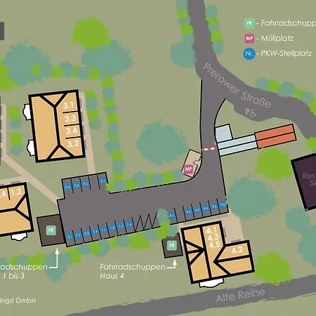 Zur Hanse 4 2 公寓